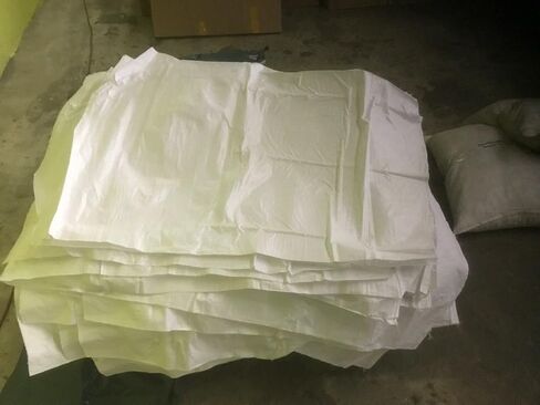 BookishBunny 29" x 44" White Woven Polypropylene Sand Bags Grain Heavy Duty Shipping Packing Bag (29 x 44-50 Bags) in Kuwait