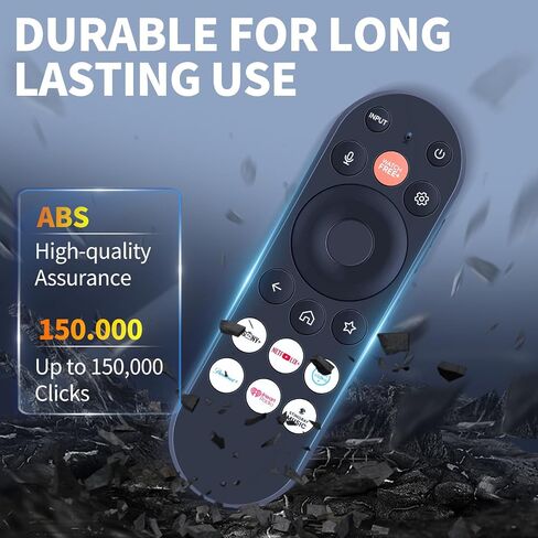 XRT290 / WRT290 Voice Replacement Remote Control for ONN SmartCast TVs, Compatible with V/M/P/OLED Series Smart TV Models, App Shortcuts, 2026 in Kuwait