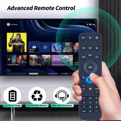 New Voice Replacement Remote Control for Verizon FiOS TV All in One, Compatible with MG3-R32140B & VRC4100 BLE in Kuwait