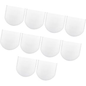 Clear Record Storage Sleeves Fit 12 Inch Polyethylene Covers, Easy Album Viewing for Media Sorting Setups Record Album Sleeve Curved Outer Cover Polyethylene Translucent Collector Storage in Saudi Arabia