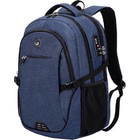 SHRRADOO Travel Laptop Backpack for Men Women, College High Schoolbag in Kuwait