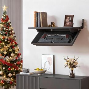 Lvifur 24" Compact Gun Shelf with Lock for Wall Mount Display in Kuwait