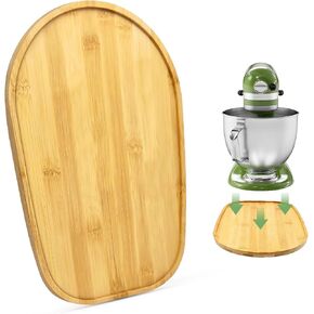 Mixer Slider for KitchenAid 4.5–5 Qt Tilt-Head Stand Mixer, Bamboo Appliance Sliding Tray with Ergonomic Handle, Countertop Slider for Artisan Mixer in Kuwait