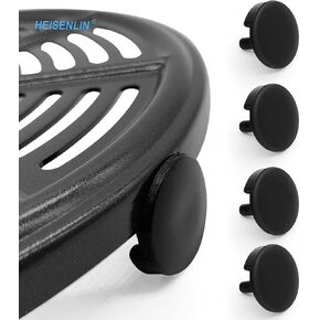 ALJ Air Fryer Rubber Feet for Chefman 6QT Compact Air Fryers, 8PCS Premium Silicone Rubber Legs Bumpers Pads Pieces Tips Tabs Stops Stoppers Spacers Attachments for 6QT Chefman Air Fryer in Saudi Arabia