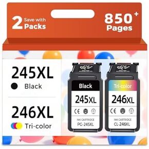 245XL 246XL Ink Cartridge Compatible for Canon 245 246 XL Black Color Ink in Saudi Arabia