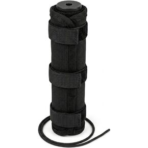 10" Heat Insulation Suppressor Cover 1800℉ Heat Resistant Siliconed Microfiber Sleeve - Burnproof Suppressor Wrap for Hunting & Shooting Rifle in Kuwait
