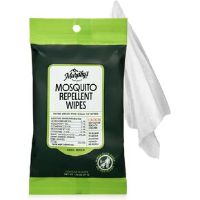 Murphy's Naturals Mosquito Repellent Wipes, Plant-Based, 10 Count Pack of 3 in Kuwait
