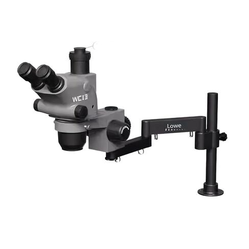LUOWEI WCI3-6565LZ-TV Trinocular Microscope, 6.5X-65X LED Ring in Kuwait