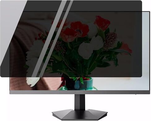 13-32" Computer Privacy Screen for Monitor Filter, Anti-Glare/Anti Blue Light/Anti Scratch Film, Computer Screen Privacy Shield, Security Shield Filter (Hd 27in(597 * 336mm)) in Kuwait