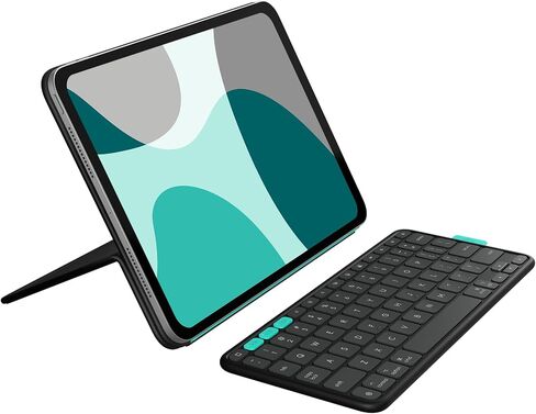 Logitech Flip Folio Keyboard Case iPad Pro 11 inch M4 & M5 Air M2 - Black in Kuwait