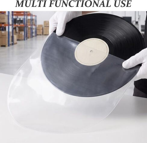 Vinyl Record Storage Pouch Pe Pp Sleeves Anti-Static 200pcs Inch in Kuwait