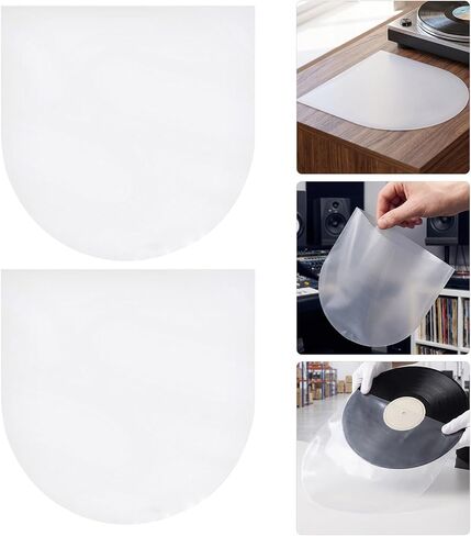 Vinyl Record Storage Pouch Pe Pp Sleeves Anti-Static 200pcs Inch in Kuwait