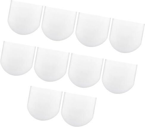 Clear Record Storage Sleeves Fit 12 Inch Polyethylene Covers, Easy Album Viewing for Media Sorting Setups Record Album Sleeve Curved Outer Cover Polyethylene Translucent Collector Storage in Saudi Arabia