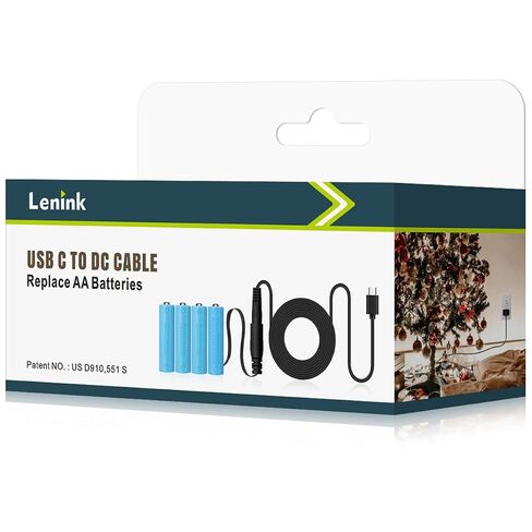 Lenink Power Supply Cable for AAA Battery, Replace AAA Battery in Kuwait