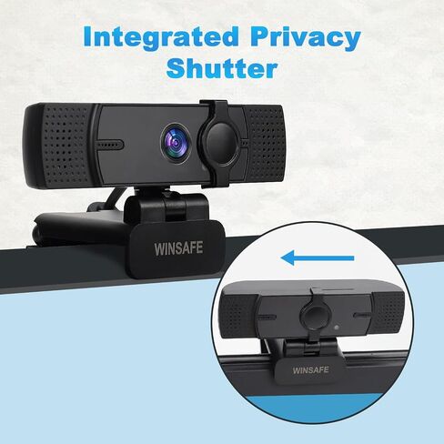 4K Webcam,PDAF AutoFocus,Dual Noise-Canceling Microphones,70° FOV, in Kuwait