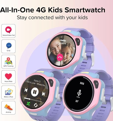 myFirst R2 Kids Smart Watch with GPS Tracker, 4G eSIM & SOS in Kuwait