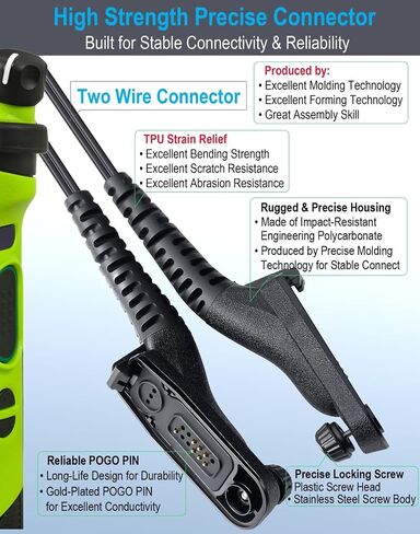 commountain Earpiece Compatible with Motorola Radios APX-6000 XPR-7550e in Kuwait