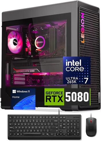 Lenovo Legion T7 RTX 5080 Intel Ultra 7 265K Gaming Tower Desktop in Kuwait