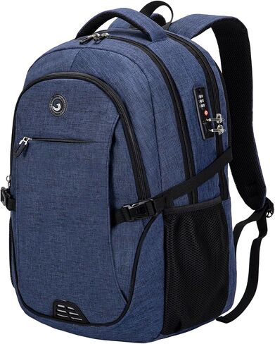SHRRADOO Travel Laptop Backpack for Men Women, College High Schoolbag in Kuwait