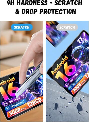 [2 Pack Screen Protector for TT.KIDS K6 Tablet 11 Inch in Kuwait