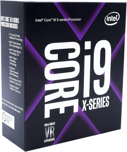 Intel Core i9-7920X X-Series Processor 12 Cores up to 4.3 GHz Turbo Unlocked LGA2066 X299 Series 140W (Renewed) in Kuwait