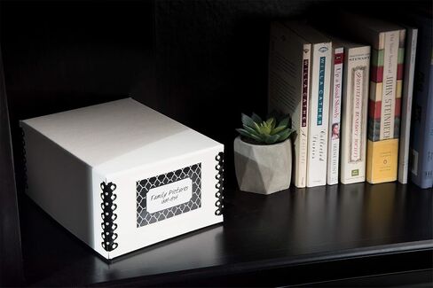 Gaylord Archival White Deep Lid Print/Photo Preservation Box - 8 1/2W x 10 1/2L x 3" H in Saudi Arabia