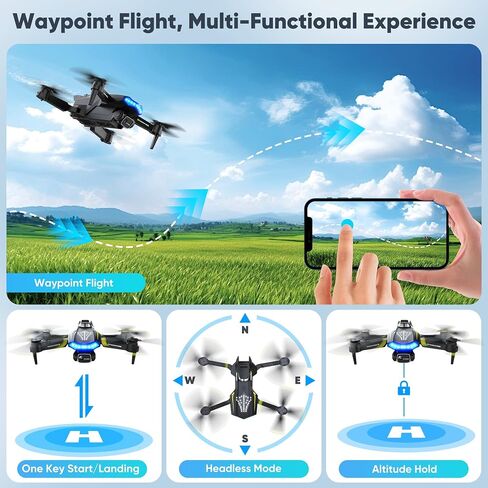 Drone with Camera-Drone for Kids with Cool Lights & 2 Batteries in Kuwait