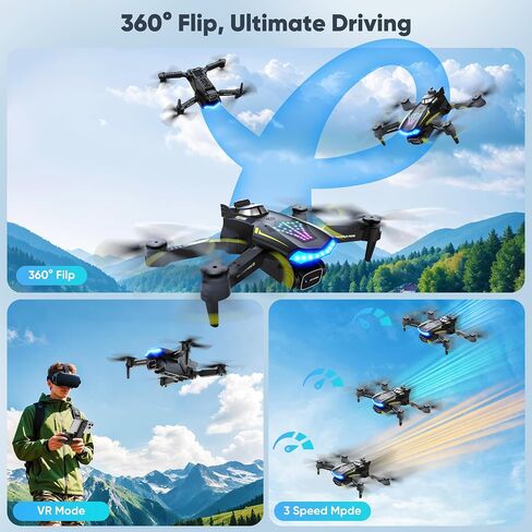Drone with Camera-Drone for Kids with Cool Lights & 2 Batteries in Kuwait