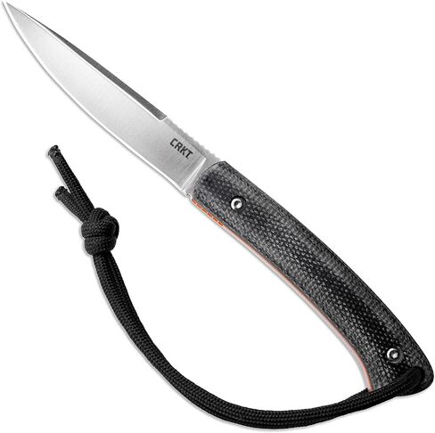 CRKT Biwa Outdoor Fixed Blade Knife with Sheath, Brown, 2382 in Kuwait