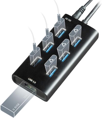 Rebuff Reality 4-Port USB 3.0 Hub for Wireless VR Dongles and Gaming in Kuwait