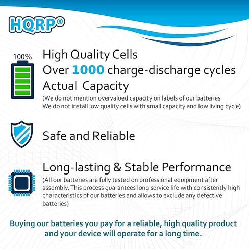 HQRP Cordless Phone Battery Compatible with Lenmar CBC909, BATT-909, ER-P512 / ERP512GRN Replacement in Kuwait