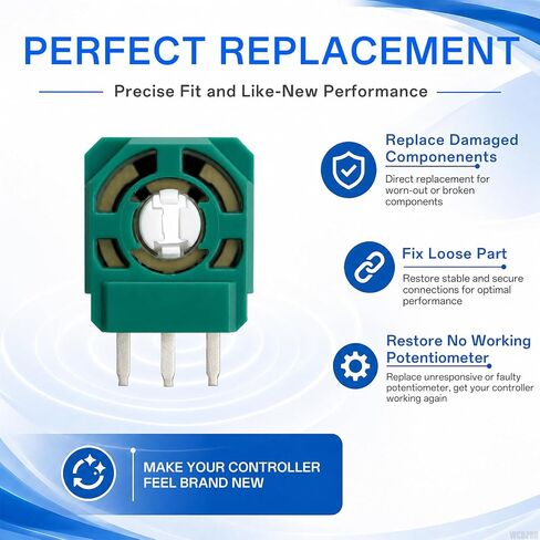 WCDZSU 10pcs Trimmer Potentiometer Replacement for DualSense PS5 Controller in Saudi Arabia