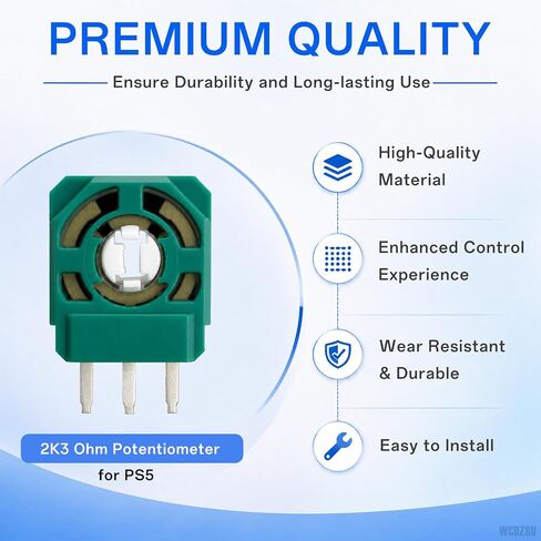 WCDZSU 10pcs Trimmer Potentiometer Replacement for DualSense PS5 Controller in Saudi Arabia