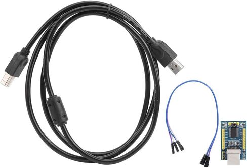 USB to TTL Converter Adapter Serial Port Module with Dual Power Supply 3.3V 5V for DIY Electronics Projects XP 7 8 10 32 64 Bit System Includes USB Cable and Jump Wire in Saudi Arabia