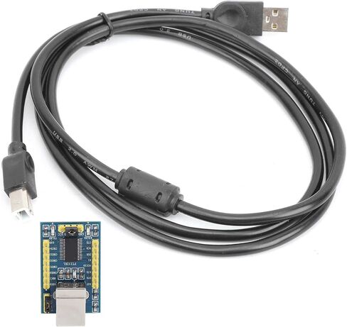 USB to TTL Converter Adapter Serial Port Module with Dual Power Supply 3.3V 5V for DIY Electronics Projects XP 7 8 10 32 64 Bit System Includes USB Cable and Jump Wire in Saudi Arabia