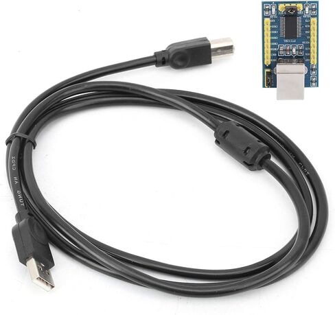USB to TTL Converter Adapter Serial Port Module with Dual Power Supply 3.3V 5V for DIY Electronics Projects XP 7 8 10 32 64 Bit System Includes USB Cable and Jump Wire in Saudi Arabia