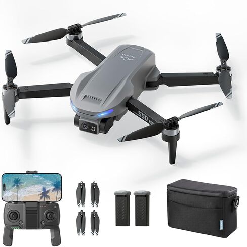 Ameta S50 Lite GPS Drone with Camera for Adults 4K UHD,Gift for Beginners in Kuwait