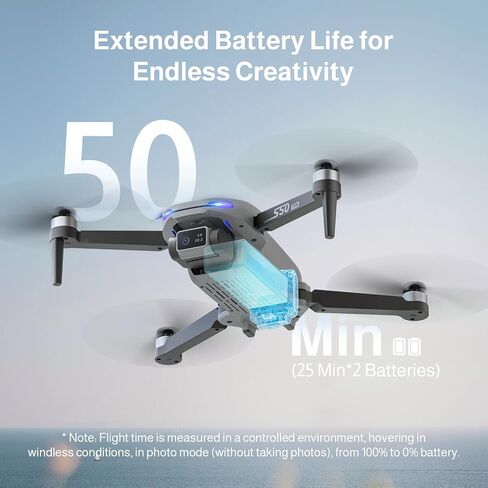 Ameta S50 Lite GPS Drone with Camera for Adults 4K UHD,Gift for Beginners in Kuwait