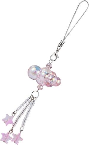 Cloud Phone Charms Cute Cell Phone Chain Strap Accessories with Star for Camera Bag Keychain Wallet Pendants Decor in Kuwait