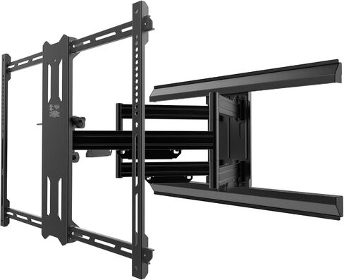 Kanto PMX700 Pro Series Full Motion Articulating TV Wall Mount for 50" to 100" TVs | Adjustable Positioning | Integrated Cable Management | Toolless Tilt in Saudi Arabia
