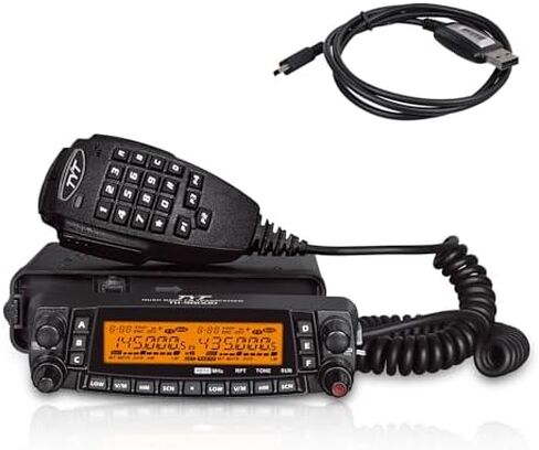 TH-9800D Quad Band 50W Mobile Ham Radio with Programming Cable in Kuwait