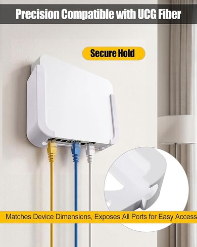Wall Mount Compatible with Unifi Ubiquiti Cloud Gateway UCG Fiber in Kuwait
