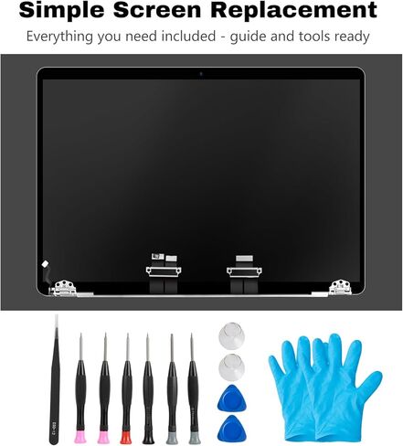 A1706 A1708 Screen Replacement a1706 LCD for 13 inches MacBook 2017 Year 2560x1600 Replacement LCD Full Assembly for EMC 3071 Silver in Kuwait