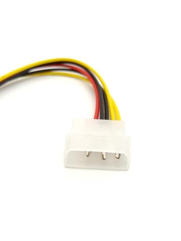 4-Pin to 6-Pin Power Cable 2 Pack, 6.89 Inch PVC Insulated Adapter with Locking Latch for Desktop Computer Graphics Card Upgrade in Kuwait