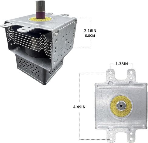 W10245183 W11346197 Microwave Oven Magnetron 2M261-M32 Microwave Magnetron Tube Compatible for Panasonic NN-CF771S Magnetron 2M261-M32 2M236-M32 2M236-M42 2M261-M16 in Kuwait
