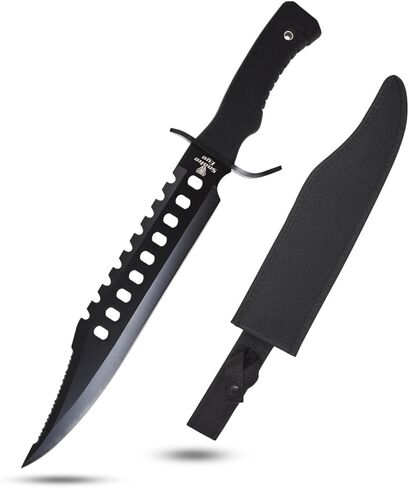 Snake Eye Tactical Fix Blade Rambo Style Survival Hunting Knife in Kuwait