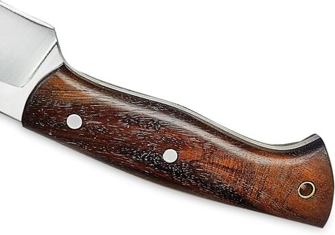 Handmade Full Tang Hunting Knife - 10 Inch High Carbon Steel Blade, Durable Roosewood Handle, & Sheath – Perfect for Outdoor Adventures, Camping, & Survival in Kuwait