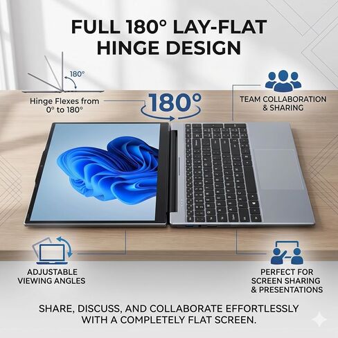 Laptop Computer 15.6 inch, Compatible with Windows 11, Core i5 Processor, Up to 3.3GHz, 4GB RAM, 128GB SSD, Up to 2TB, 15.6" FHD IPS 1920x1080, for Students, Business in Kuwait