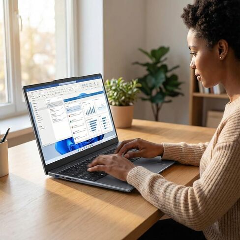 Laptop Computer 15.6 inch, Compatible with Windows 11, Core i5 Processor, Up to 3.3GHz, 4GB RAM, 128GB SSD, Up to 2TB, 15.6" FHD IPS 1920x1080, for Students, Business in Kuwait