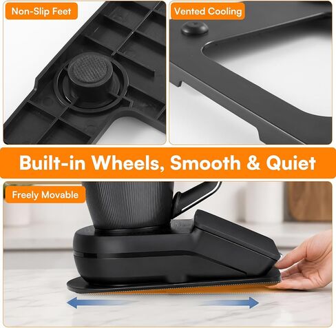 2PCS Sliding Board and Screen Protector for Thermomix TM7 in Kuwait
